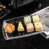 Nordic Crystal Glass Decorative Serving Tray