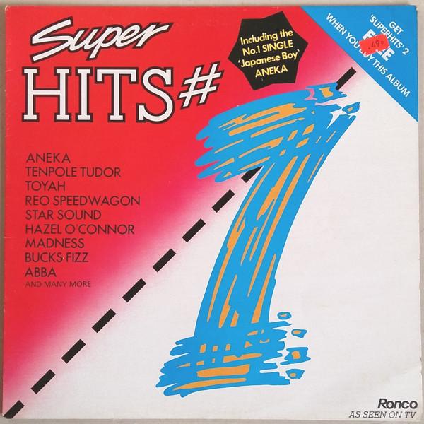 

LP Record VARIOUS - Super Hits #1 RTL2058 Ronco 1981 UK Pop Used