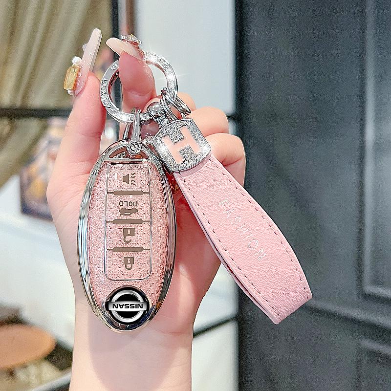 Nissan Key Covers: Compatible with X-Trail, Teana, Tiida, Terra, Murano, Sylphy, Qashqai, and Other Passenger Car Models.