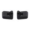 2Pcs New Sun Visor Holder Retainers Clip Black Fit For 2009-2014 Ford F-150
