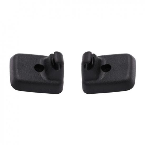 2Pcs New Sun Visor Holder Retainers Clip Black Fit For 2009-2014 Ford F-150
