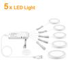 Luci Notturne LED Sottopensile da Cucina Ultrasottili Adesive Lampada da Soffitto Tattile Dimmerabile Per Armadio, Mensola Espositiva, Illuminazione Dispensa
