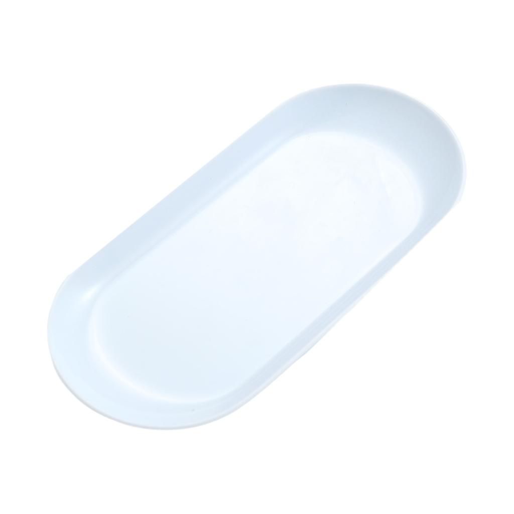 Stainless Steel Oval Trays for Jewelry Display Nail Art Tools Home Decors Storage Organizer for Necklace Ring Display