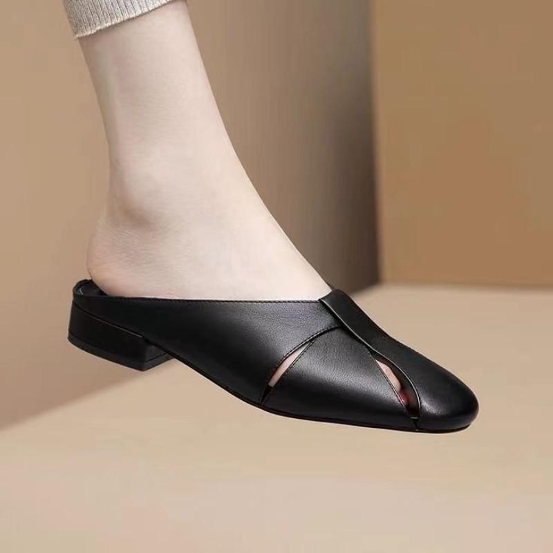 New Style Baguette-shaped Open-toe Slippers, Cool Sandals, Versatile Lazy Shoes