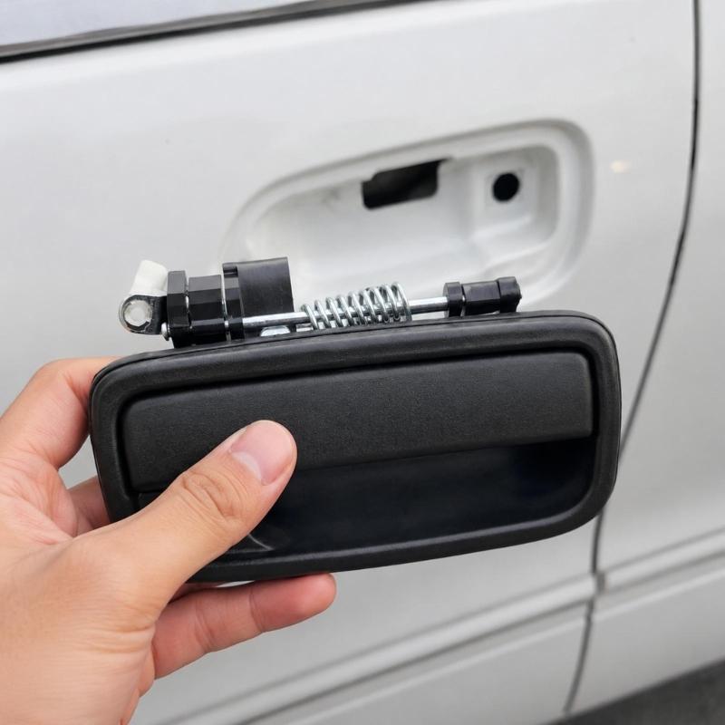 Replacement Exterior Door Handle 6921035030 6922035030 with ABS Construction, Integrated Spring Assembly, and One-Handle Package Scope