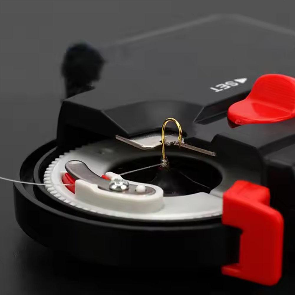 Automatic Fish Hook Tying Multifunctional Fishing Line Crochet Hook Tying Machine Electric Hook Tying Machine