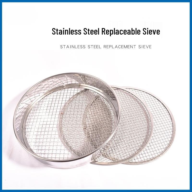 

Stainless Steel Interchangeable Mesh Flour Sifter