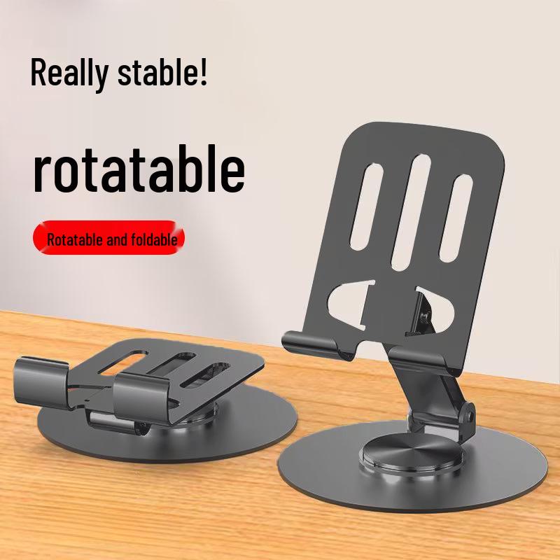 

All-Metal 360° Rotating Adjustable Non-Slip Phone/Tablet Stand