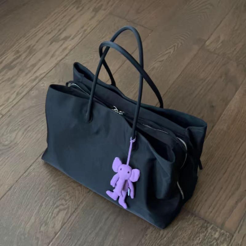 New casual versatile large-capacity nylon tote bag commuting multi-compartment handbag fitness travel bag