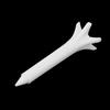 100Pcs 38mm Plastic Claw Shape Golf Tees Professional Golfer Indispensible Accessory Gifts White for Indoor Funny Games Kits