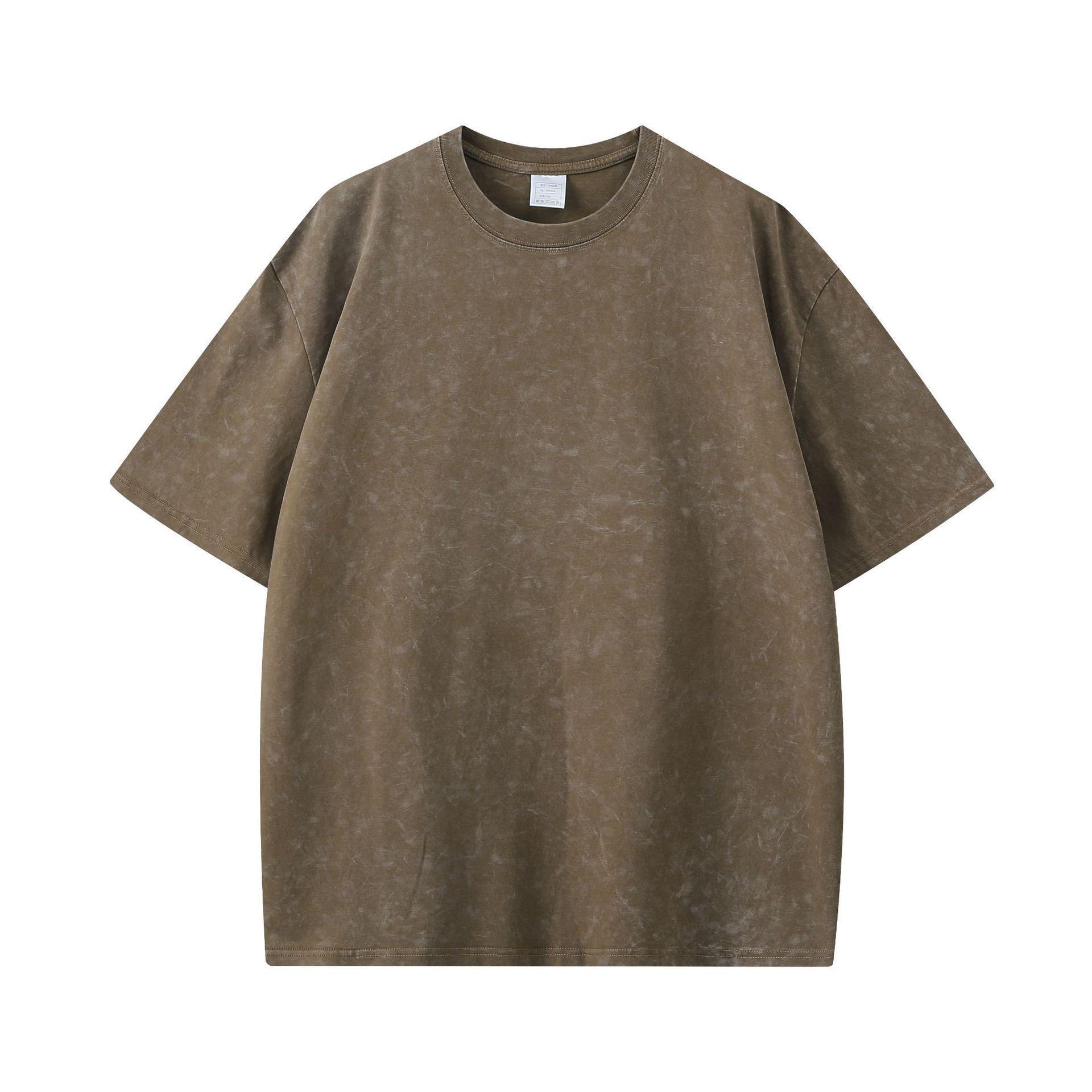 

Футболка мужская из плотного хлопка плотностью 260 г, в стиле ретро, с рисунком снежинок, свободного кроя, с короткими рукавами Small