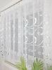 Ready-made curtain made of cheesecloth, sewn on a gathering tape 400x150cm