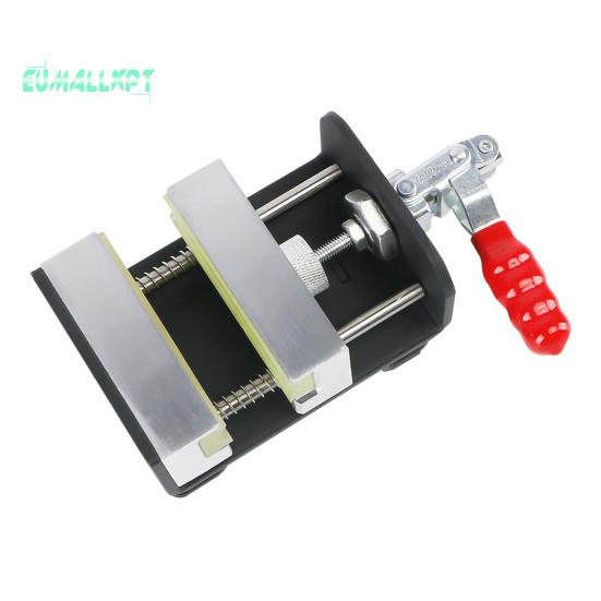 

Зажим для вала клюшки для гольфа — резина, не царапающаяся, нескользящая ручная ручка, сверхмощный, профессиональный инструмент для замены тисков чёрный/серебряный