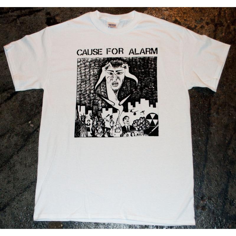 Cause For Alarm S T EP Shirt punk oi NYHC agnostic urban warzone kbd S разноцветный