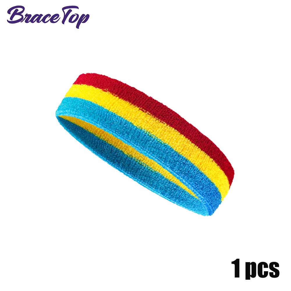 

Bracetop Мода Спорт Унисекс Повязка на голову Резинки для волос Для мужчин Женщин Эластичная Гимнастика Фитнес На открытом воздухе Бег Повязки на голову Повязка для волос
