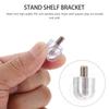 50Pcs Shelf Brackets Pegs for Glass Shelves Heavy Duty Support Pins for Cabinet Bookcase Shelving Storage Organizers