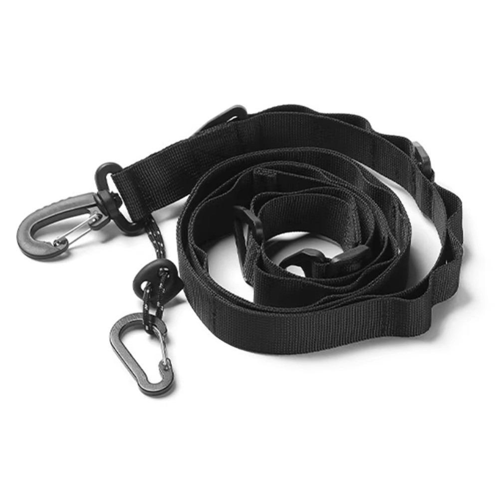 

24 Holes Campsite Lanyard Portable Travel Clothes Hanging Strap Camping Clothesline Backpacking Storage Strap чёрный