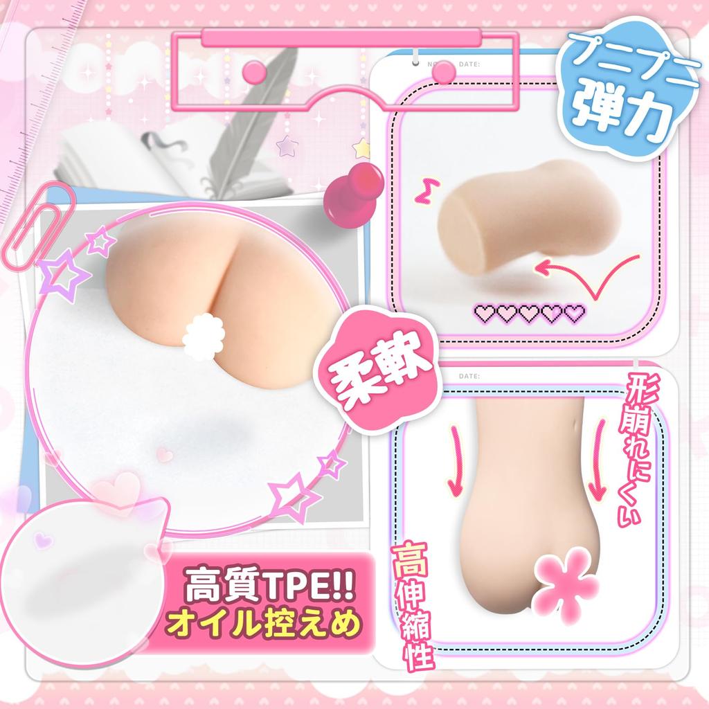 masterpiece Masturbation for men Popular Realistic feeling Wrapped feeling Masturbator Masturbator Hole Soft High elasticity Repeated stimulation 970g