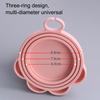 Silicone Can Sealing Lid Cat Paw Dogs Cats Canned Food Cover Replacement Universal Multi-functional Preservation Sealing Lid