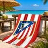 Atletico Football Club Printed Microfiber Beach Towel, Soft And Absorbent, Quick-Dry, Ideal for Summer Travel, Beach Essential, Swimming Pool