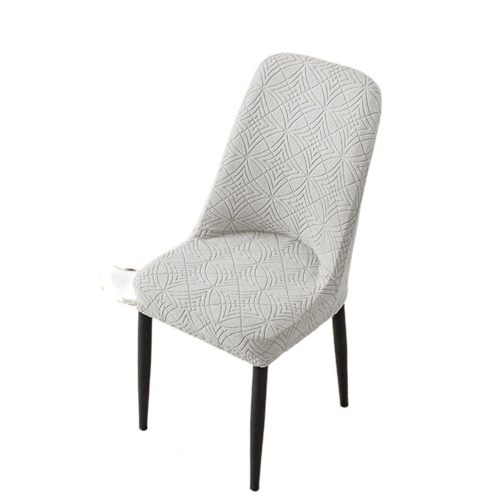 

Мягкий жаккардовый чехол на стул, эластичная подушка на стул, украшение для дома, чехол на сиденье для дома/офиса серый