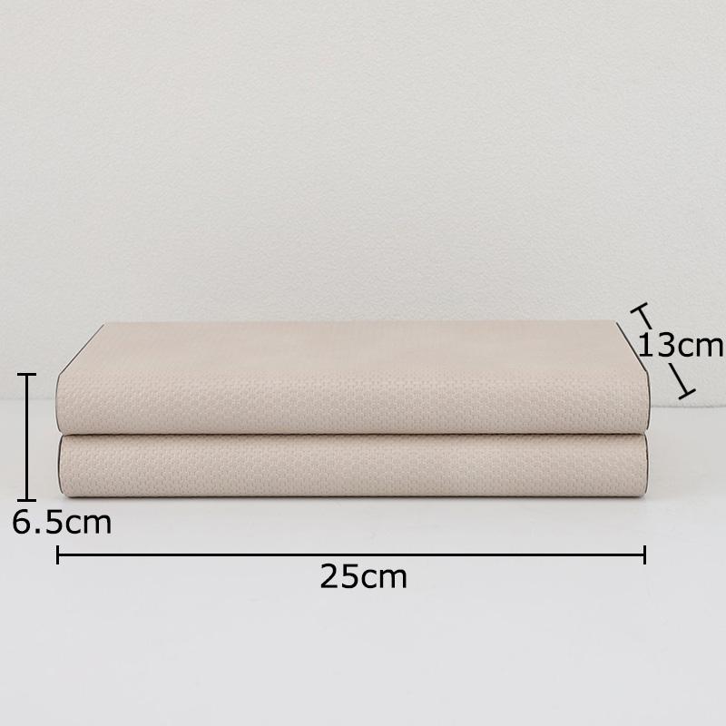 Weaving Texture Leather Decorative Box Jewelry Boxes Dresser Table Desk Decoration Cosmetic Jars Exquisite Jewelry Storage Jar