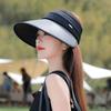 8540 Summer large brim showing face small sun protection visor children outdoor versatile fashion UV protection empty top hat