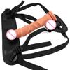 Silicone Dildo Pull-up Pants Wearing Soft Flesh Dildo  Realistic Dildo Male Genitalia  Adult Sexual Products