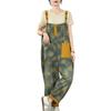 Denim Overalls Summer New Loose Casual Fashionable Jumpsuits Female Big Pocket Streetwear Denim Pants 2025