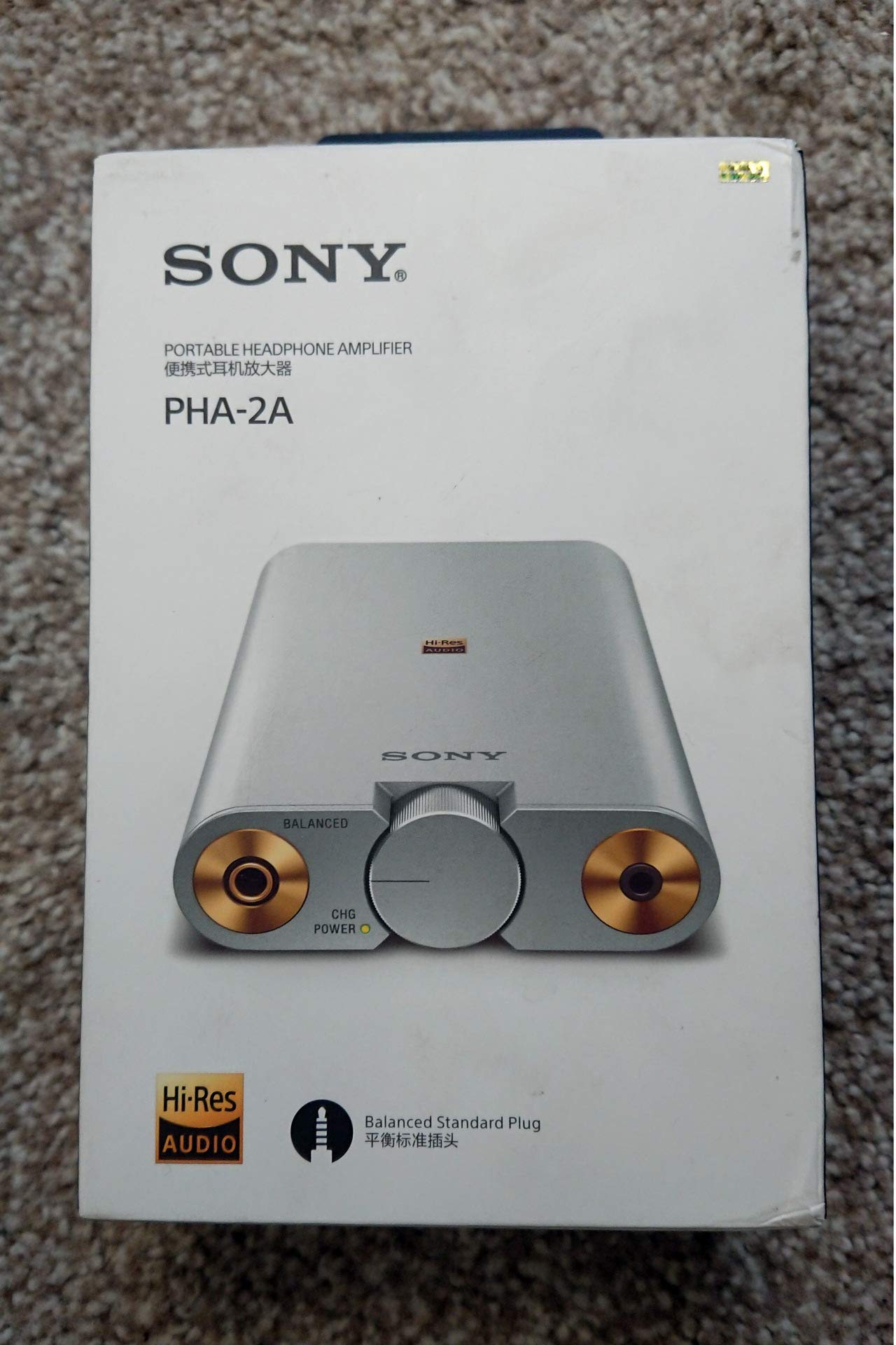 

Sony Портативний підсилювач для навушників з високою роздільною здатністю, сумісний з USB-виходом, сумісний аудіо/збалансований PHA-2A