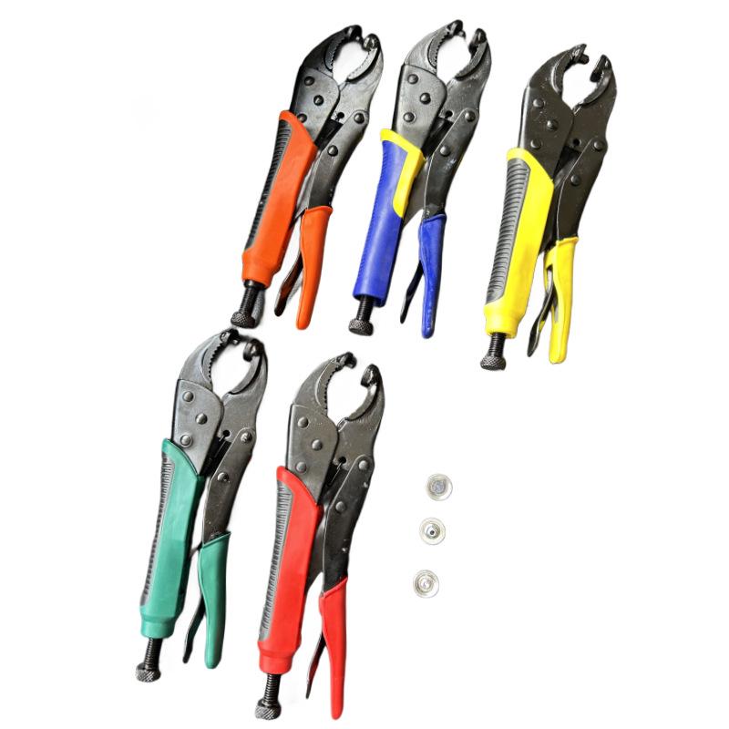 Heavy-Duty Adjustable Snap Fastener Pliers for Boat Canvas