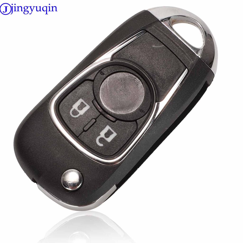 Jingyuqin Car Key For Chevrolet Cruze For Buick Regal Encore Lacrosse GL8 OPEL Insignia Astra J Zafira C Remote Cover