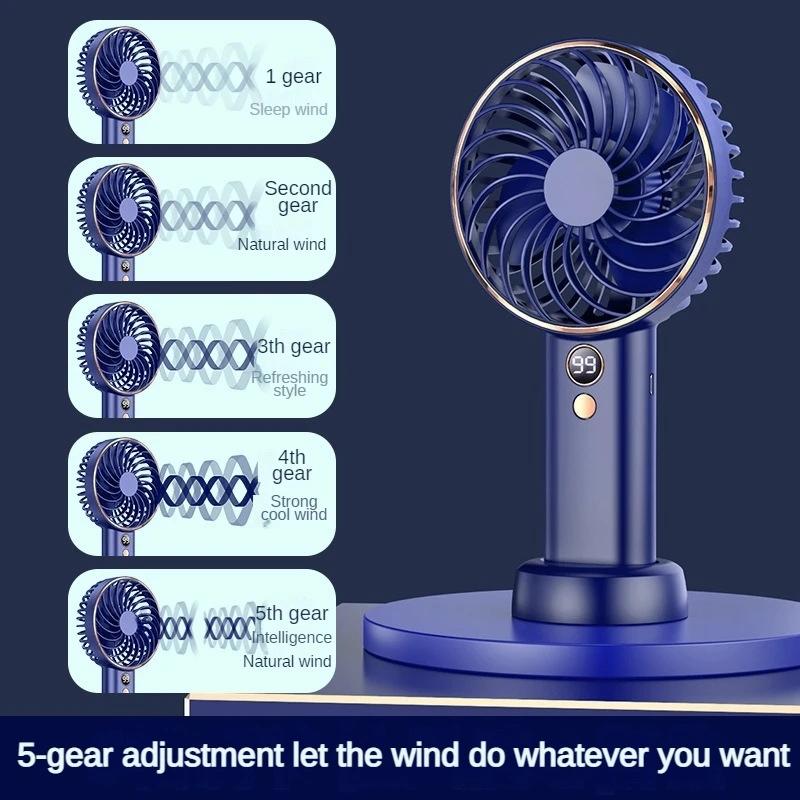 Portable Water Spray Mist Fan Electric USB Rechargeable Handheld Mini Fan Cooling Air Conditioner Humidifier for Outdoor
