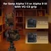 SMALLRIG Camera Cage for Sony Alpha 1 II 9 III with VG-C5 Grip Arca-Swiss Quick Release NATO Rail Cold Shoe ARRI Locating 3888