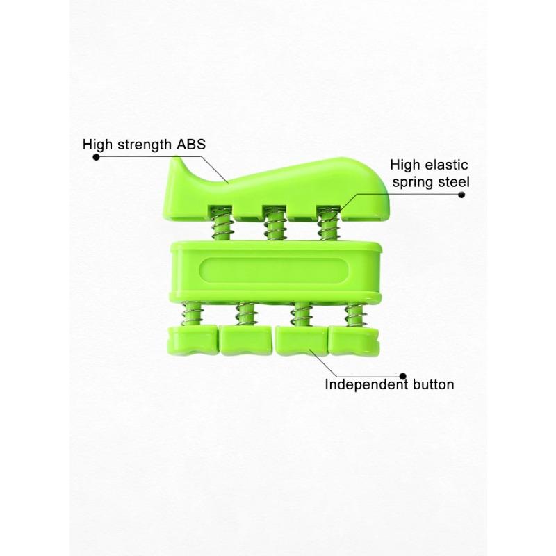 1PC Hand Grip Finger Trainer Strengthener Two-Way Spring izable Fit Power Training Piano Guitar Finger Exercise Equipment Home