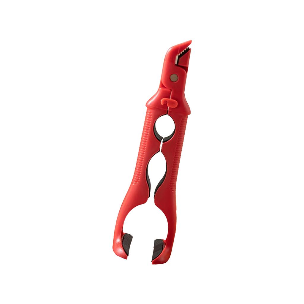 Multifunction Kitchen Tongs ABS Silicones Design Heat Resistant Hot Plates Gripper Clamp For Bowls Pan Safe Handling