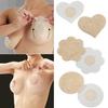 5 pares de fita invisível para levantar os seios femininos coração redondo sutiã adesivo capas para mamilos