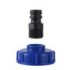 IBC S60 Drain Adapter 1/2"3/4"female thread Tank Adapter 16mm Quick Hose Fitting Faucet Valve Adapter Garden Hose Adapter