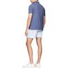 Tommy Hilfiger Logo Embroidered Fitted Short Sleeve Polo Shirt Men polo shirts Blue 78JA598-C9T