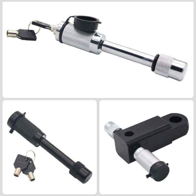 Upgraded  Trailer Hitch Lock Pin Locking Receiver Hitch Pin Anti-Theft Hitch Locking Pin Weathproof Compact-size Durable