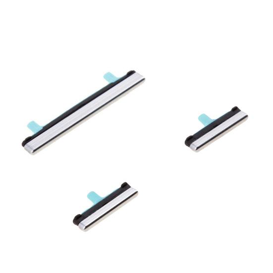 3Pcs Power Switch Side Buttons Part On/off Volume for Samsung Galaxy S8/S8P