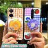 Anti-knock Soft Case Phone Case For Redmi A5 4G/Xiaomi Poco C71 4G Rotatable stand Cartoon Skin feel silicone Simplicity