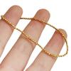 18K Gold Plated Disco Bead Bracelet for Women, Non-Fading, Versatile, Perfect for Best Friends or Christmas Gifts
