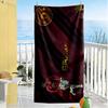 Cristiano Ronaldo Action Beach Towel Super Soft & Absorbent Comfortable Lightweight Portable for Swimming,Beach,Camping, Travel, Beach Accessories,Gym