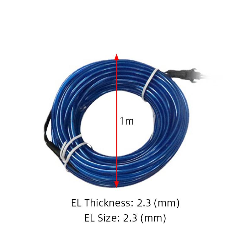 

Светодиодный неоновый EL провод светящийся кабель реквизит для вечеринки косплей: Светящиеся аксессуары, которые светятся в темноте, идеально подходят для декора на день рождения