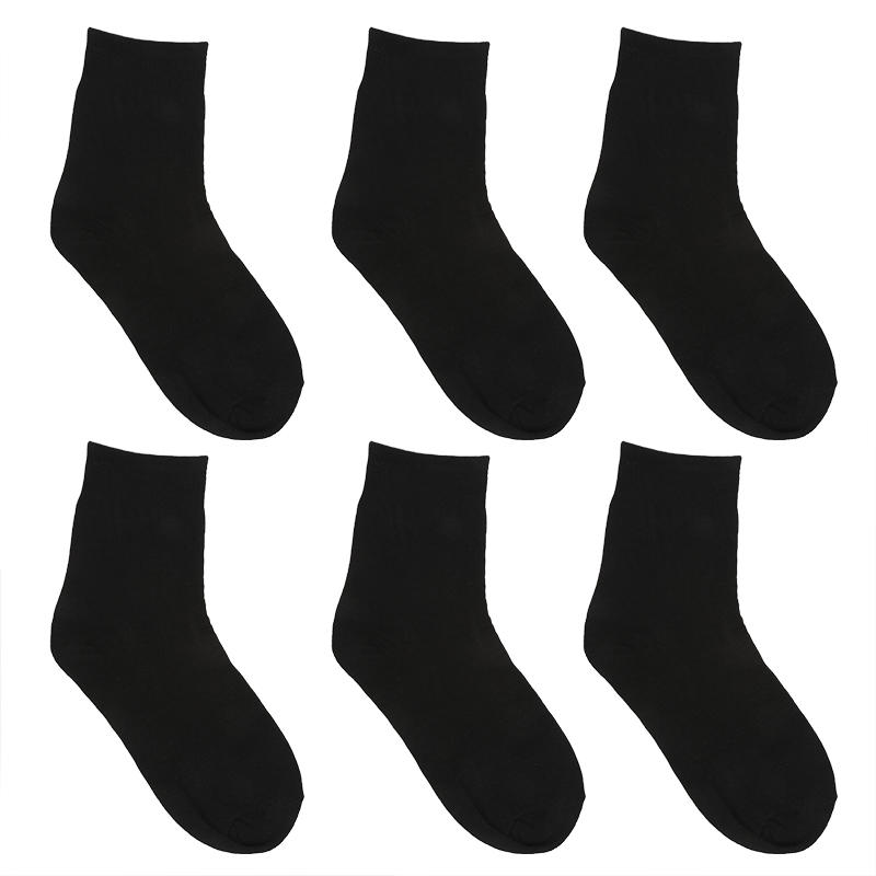 3 PAIRS Solid Color Cotton Knitting Rib Thin Business Cotton Long Women's Socks Stretch Casual Daily Basic Breathable Soft Socks