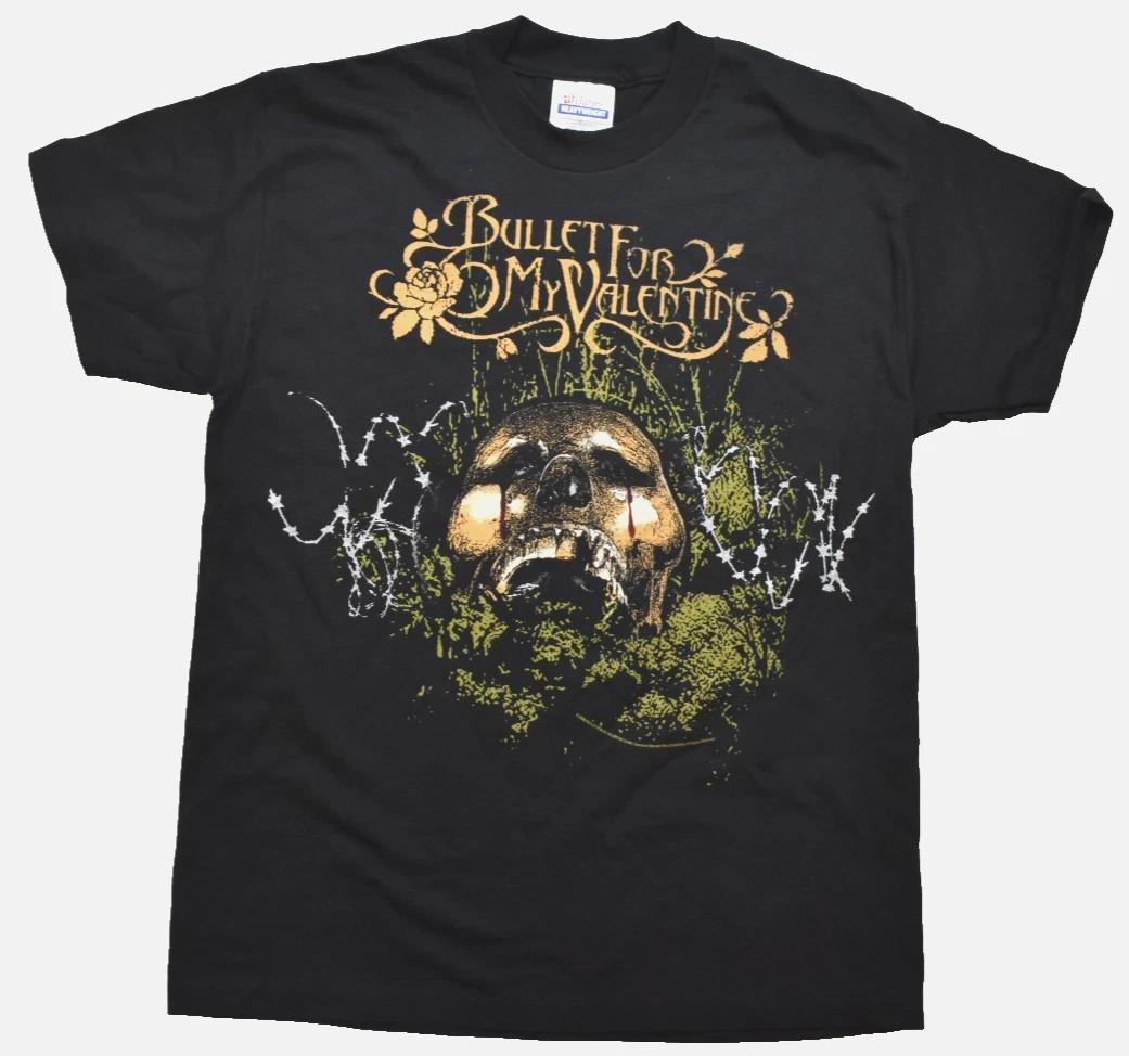 Bullet For My Valentine Crying Skull Youth Boys Black Shirt NWT Large S