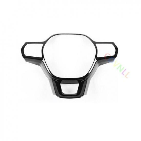 For Honda Accord 2023 20241x Glossy Black  Steering Wheel Trim Cover