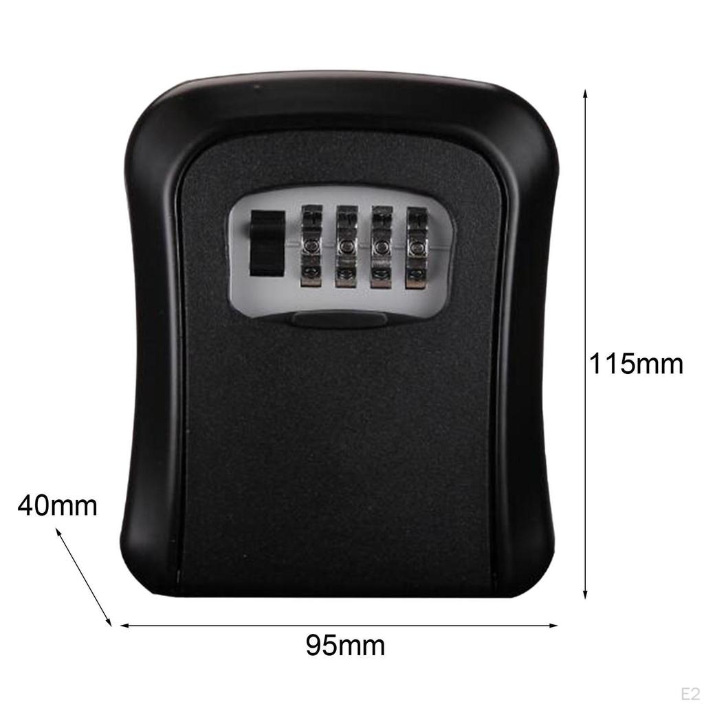 Wytrzymała skrzynka do przechowywania kluczy z zaawansowanym systemem blokowania