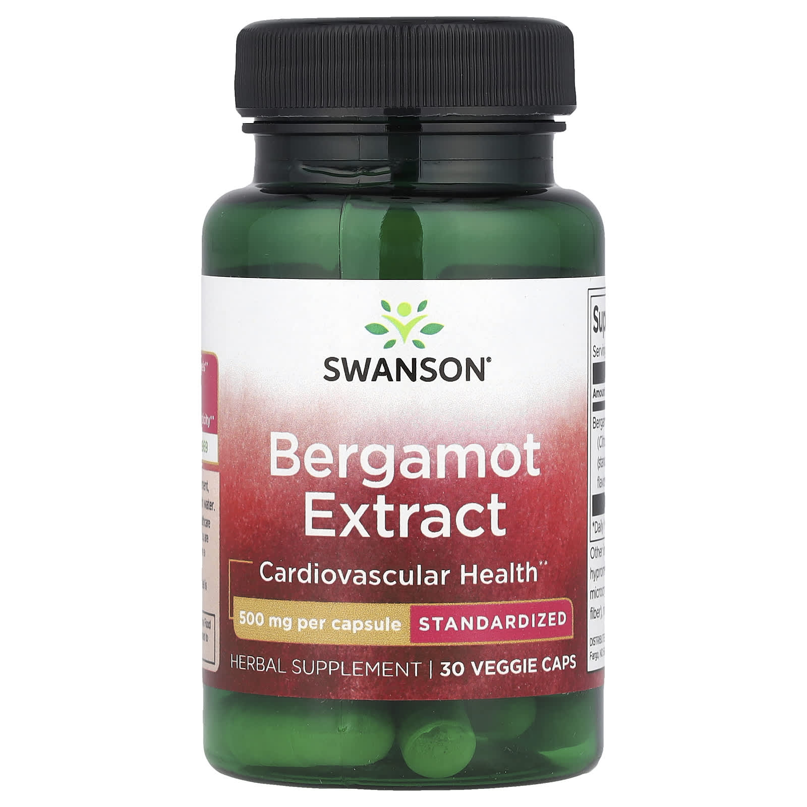 

Bergamot Extract, 500Mg, 30 Veggie Caps